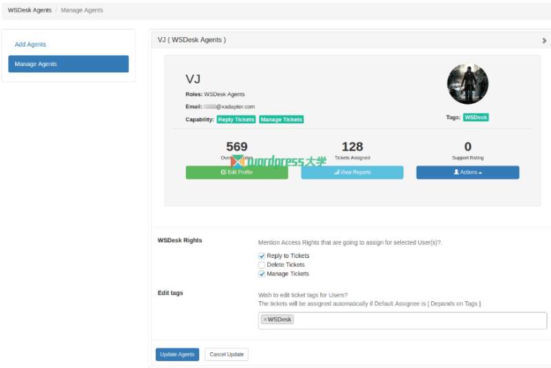 WordPress 免费客户工单系统插件 WSDesk-好运哒哒指标源码网