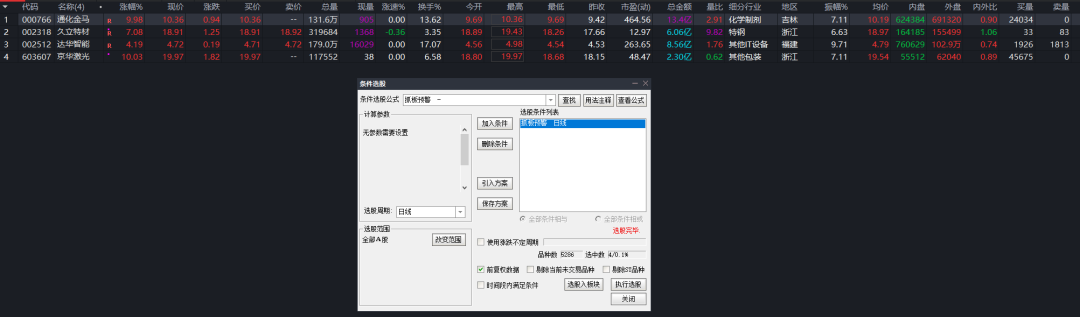【免费指标】一个选股预警指标【抓板预警】,用好之后,可以战胜大多数选股指标-好运哒哒指标源码网 【免费指标】一个选股预警指标【抓板预警】,用好之后,可以战胜大多数选股指标-好运哒哒指标源码网