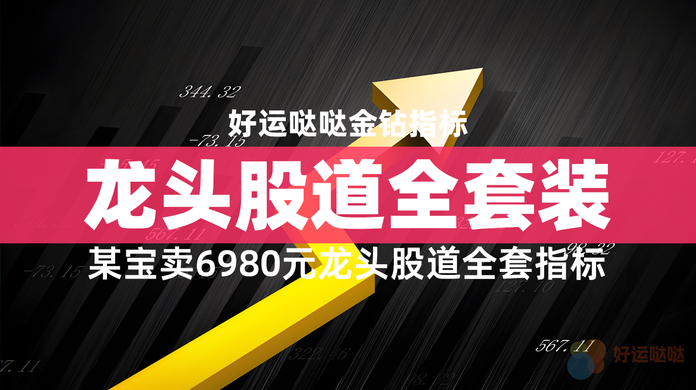 【金钻指标】某宝卖6980元龙头股道全套指标含指标+选股公式共36个-好运哒哒指标源码网